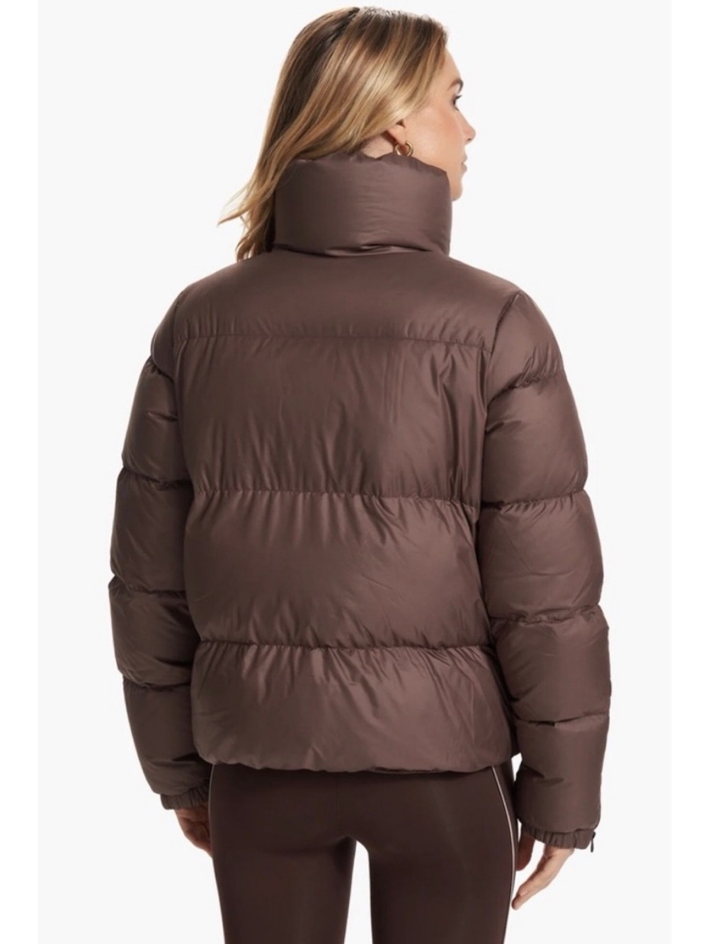 Vuori Hillside Down Puffer Jacket Brown - Picture 7 of 9